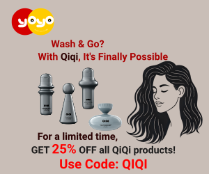 yoyo - Wash & Go? With QiQi, its finally possible - For a limited time get 25% off all QiQi products. Shop Now!