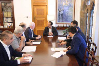 Συνάντηση της Επιτροπής Ελεύθερων Ακριτικών και Ημικατεχόμενων Δήμων με τον Πρόεδρο της Δημοκρατίας